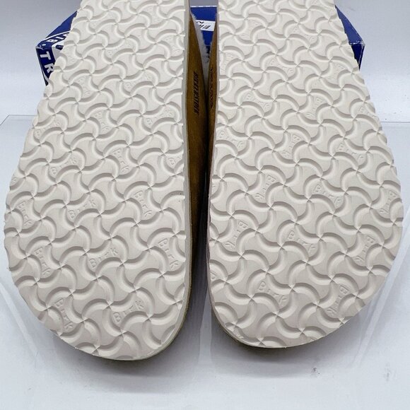 Birkenstock Zermatt Premium Shearling Suede Leather Mink EU 46 US 13-13.5 R - Picture 10 of 11